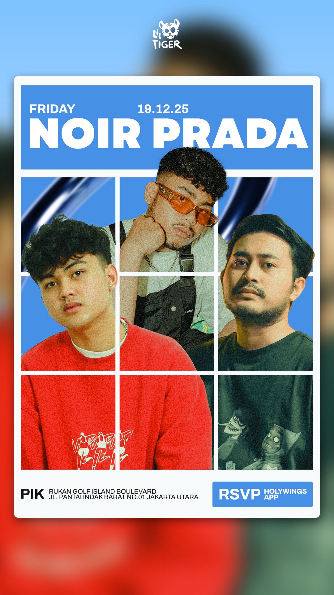 LIL TIGER PANTAI INDAH KAPUK - NOIR PRADA