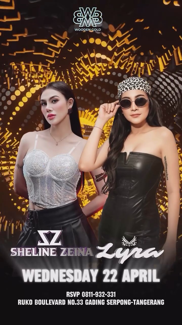 WOODEN BAR RESTO GADING SERPONG - SHELINE ZEINA & LYRA