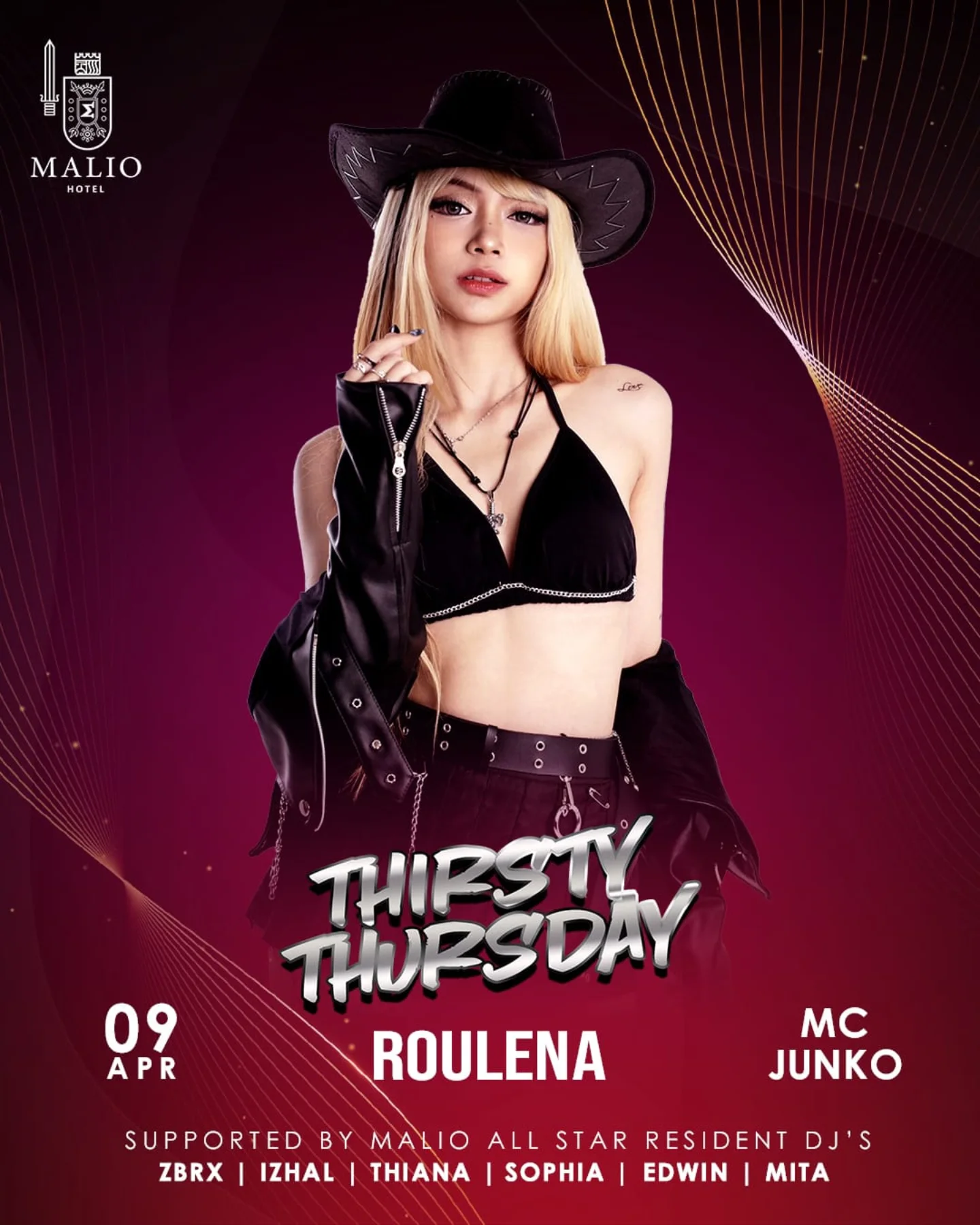 MALIO HOTEL JAKARTA - THIRSTY THURSDAY (ROULENA)
