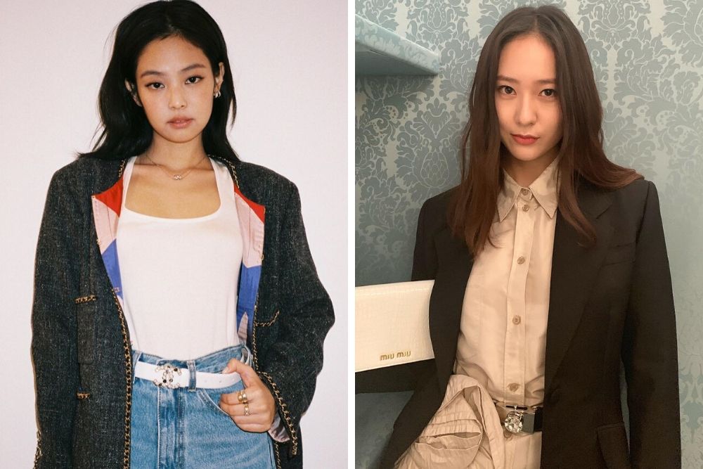 Adu Cantik Mantan Kai EXO: Jennie Blackpink dan Krystal ex F(x)