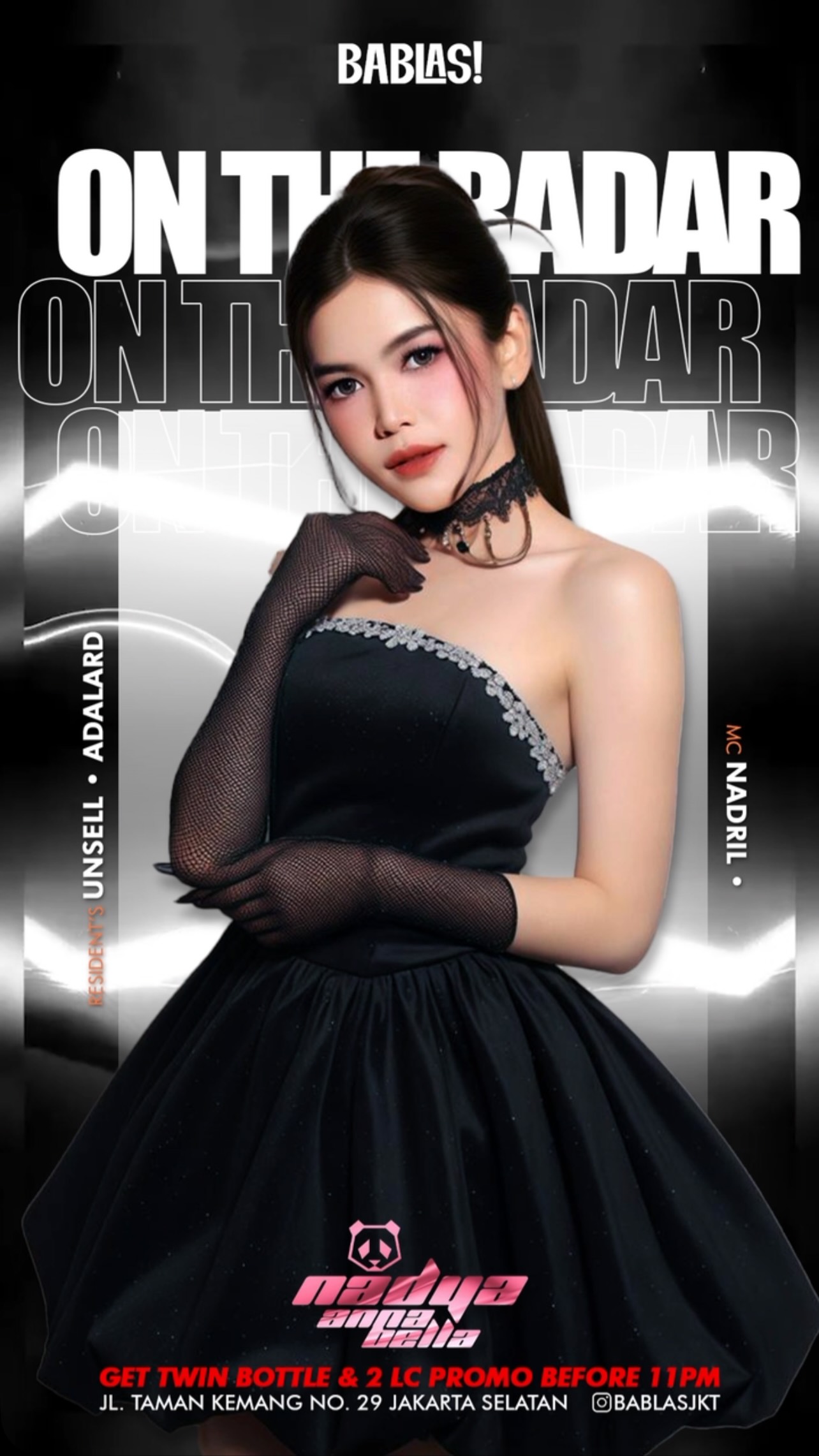 BABLAS KEMANG JAKARTA - ON THE RADAR (NADYA ANNABELLA)