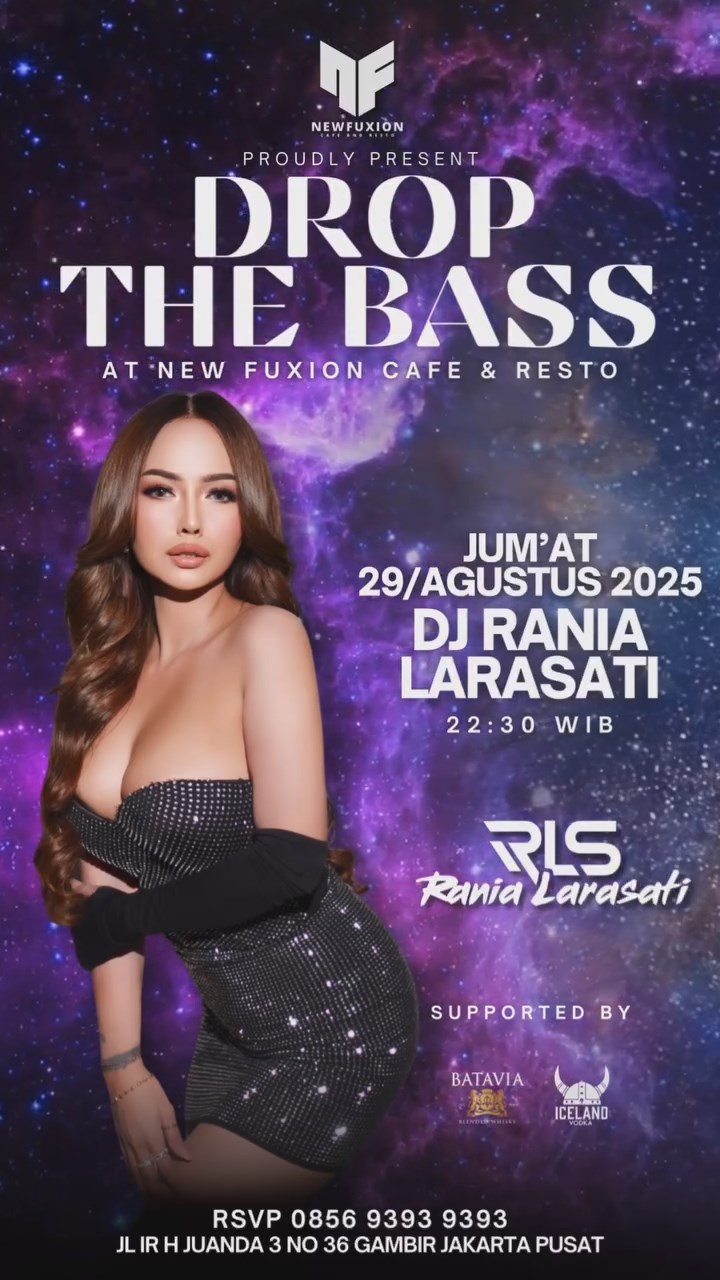 NEW FUXION JAKARTA - DROP THE BASS (RANIA LARASATI)