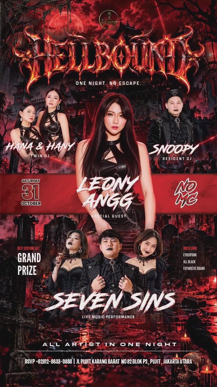 EMPEROR JAKARTA - HELLBOUND (LEONY ANGG)