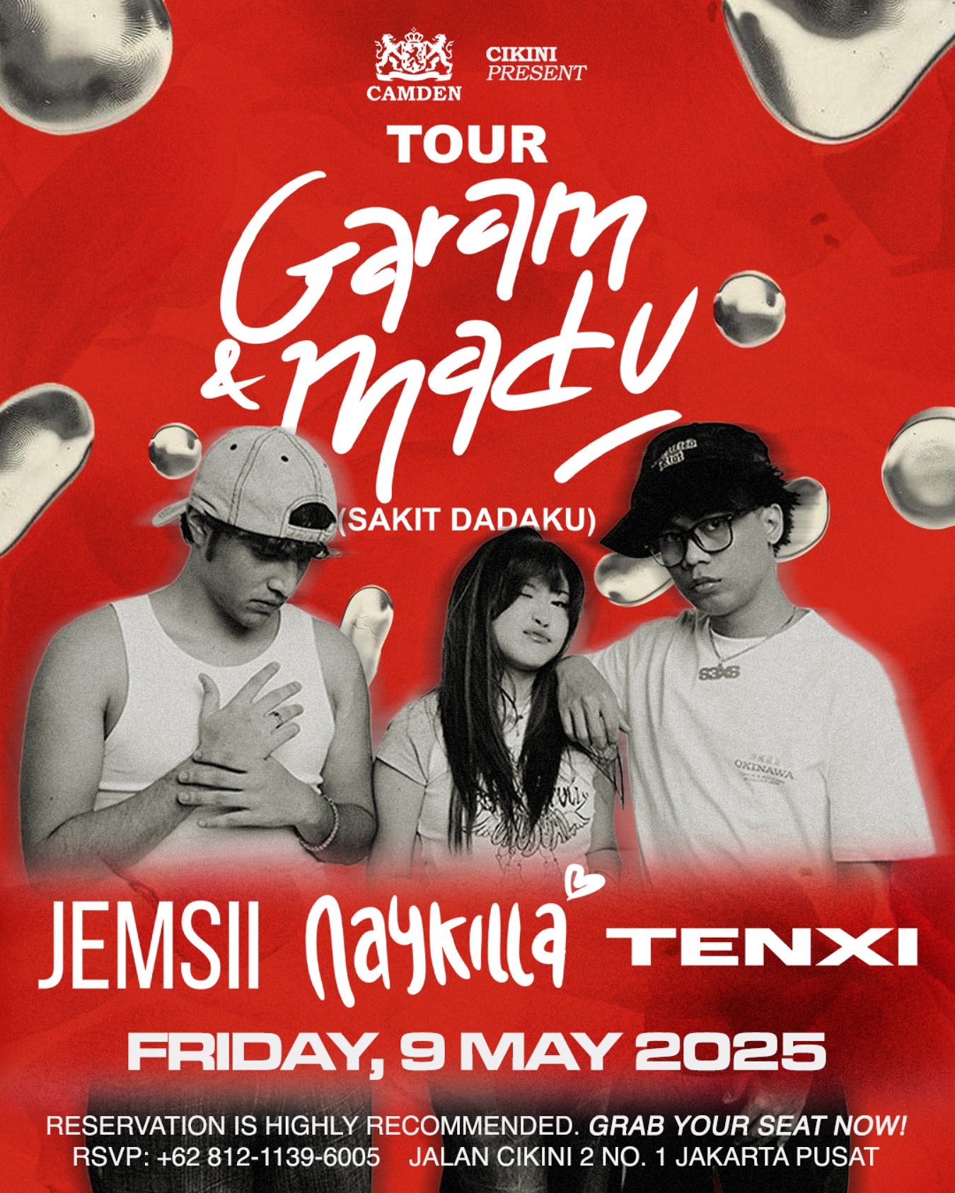 CAMDEN CIKINI JAKARTA - TOUR GARAM & MADU