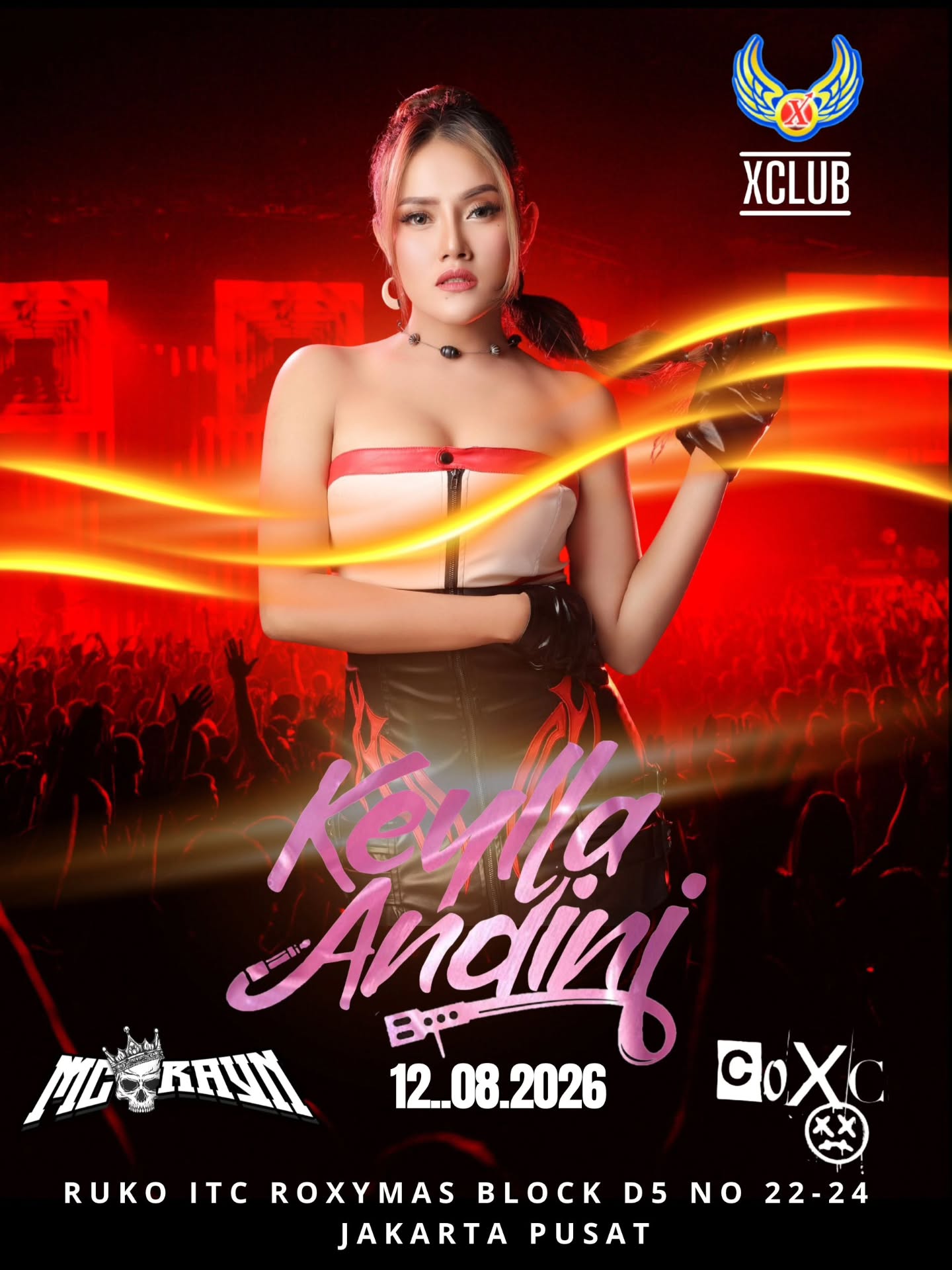 X CLUB JAKARTA - KEYLLA ANDINI