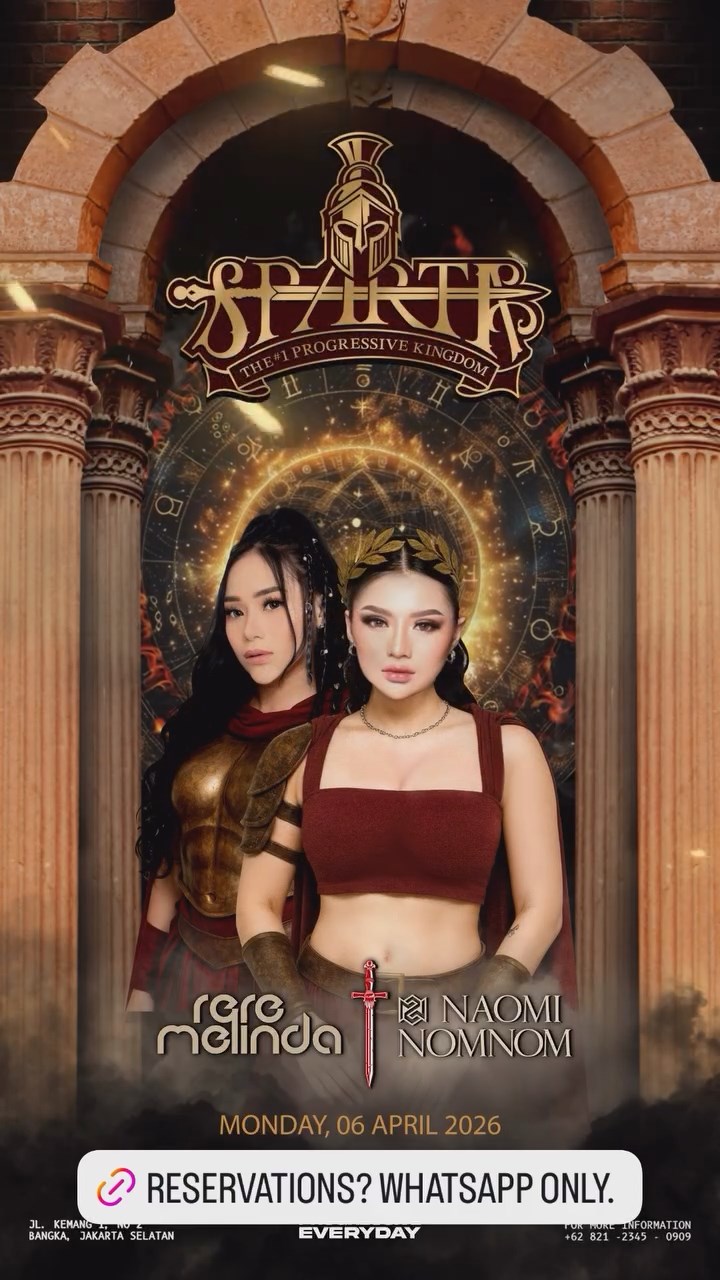 SPARTA LIVE BAR JAKARTA - RERE MELINDA & NAOMI NOMNOM
