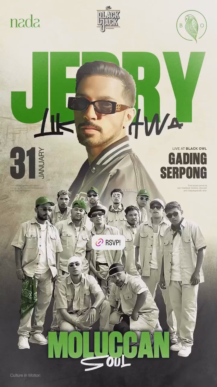 BLACK OWL GADING SERPONG - JERRY LIKUMAHWA & MOLUCCAN SOUL