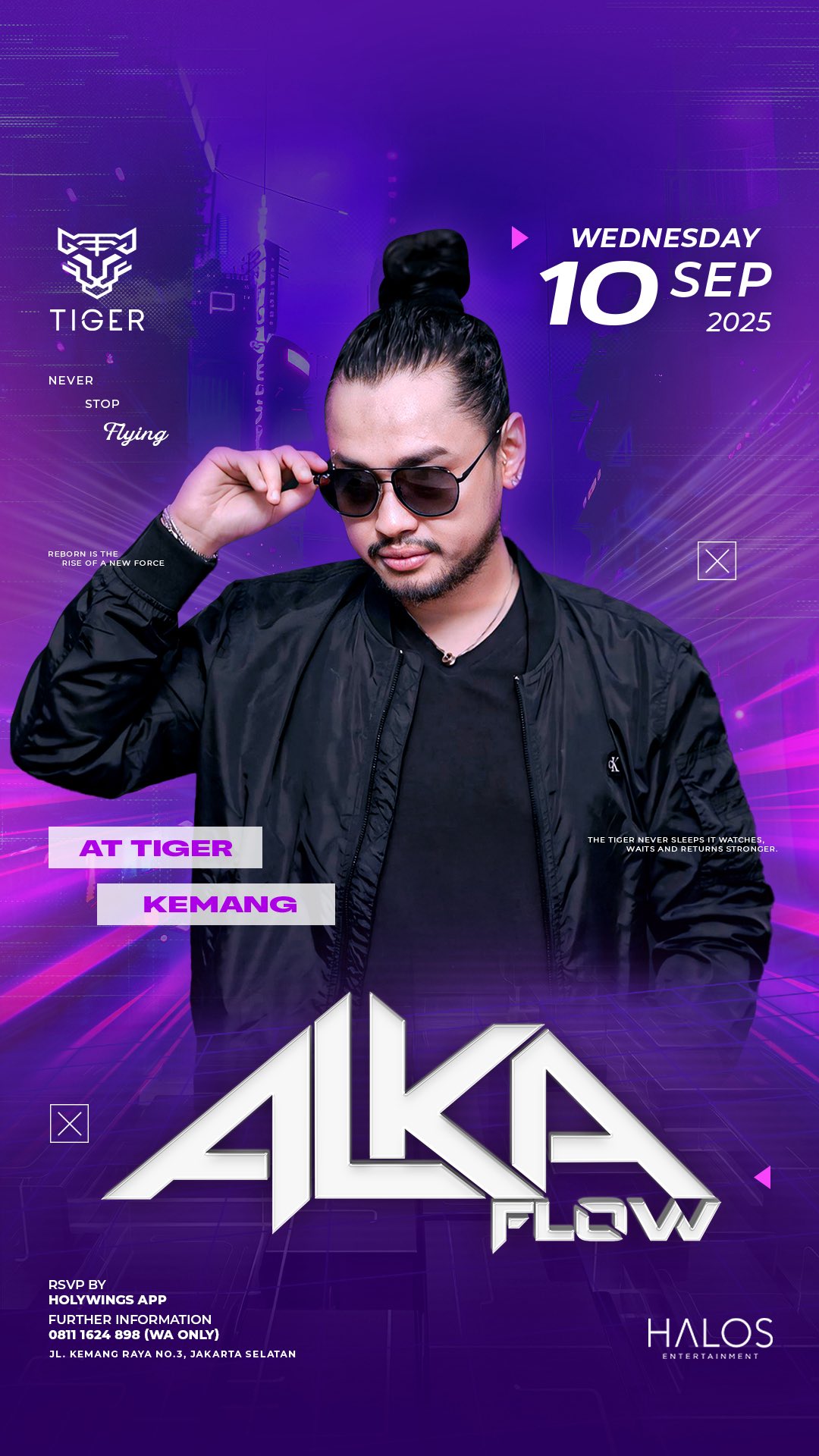 GOLDEN TIGER KEMANG JAKARTA - ALKA FLOW