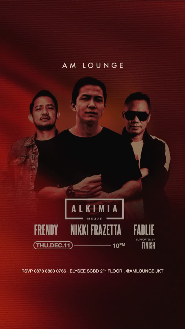 AM LOUNGE JAKARTA - ALKIMIA