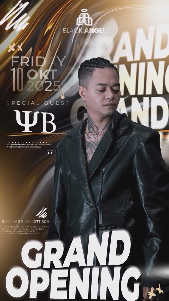 BLACK ANGEL JAKARTA - GRAND OPENING (YB)