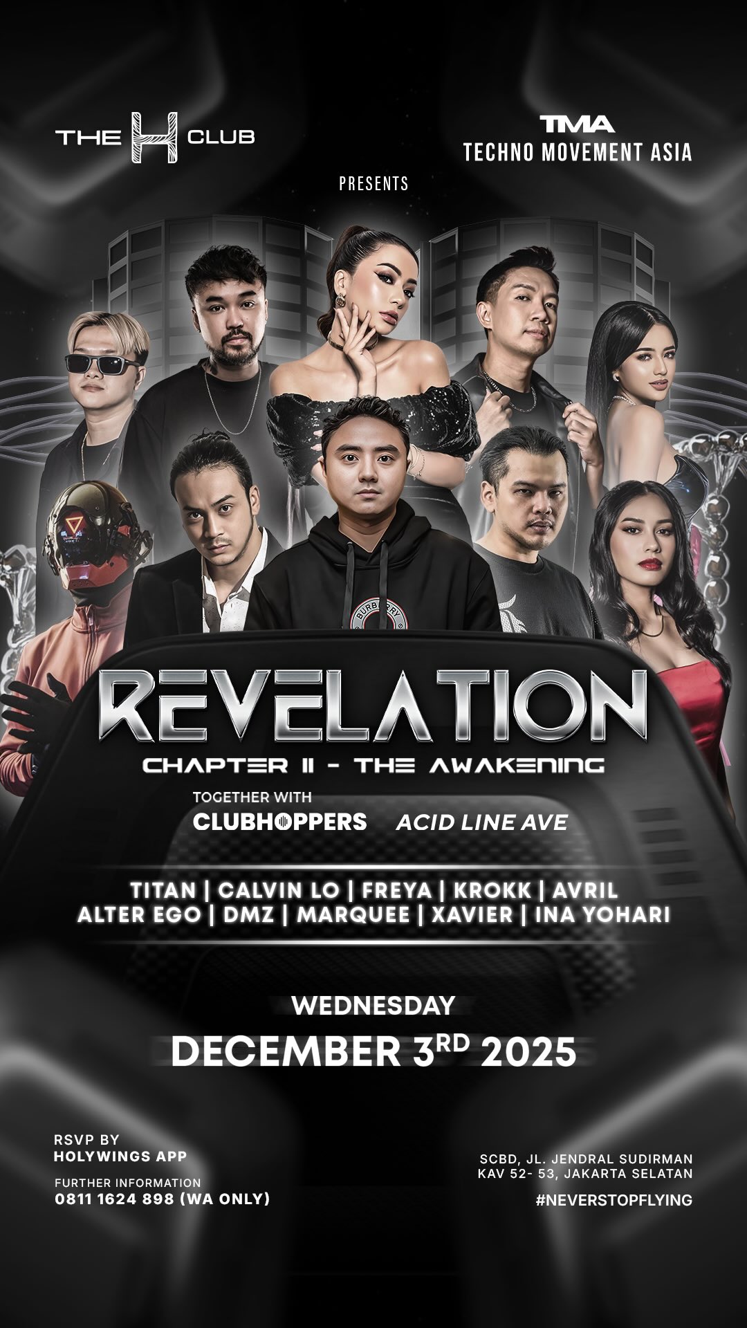 THE H CLUB SCBD JAKARTA - REVELATION: CHAPTER II -- THE AWAKENING