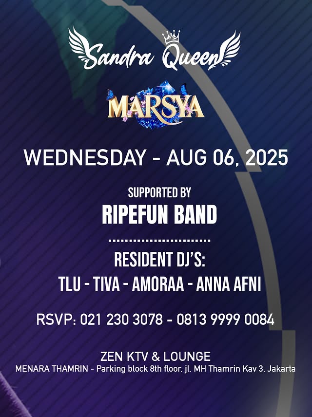 ZEN KTV & LOUNGE JAKARTA - FEMALE DJ'S (SANDRA QUEEN & MARSYA)