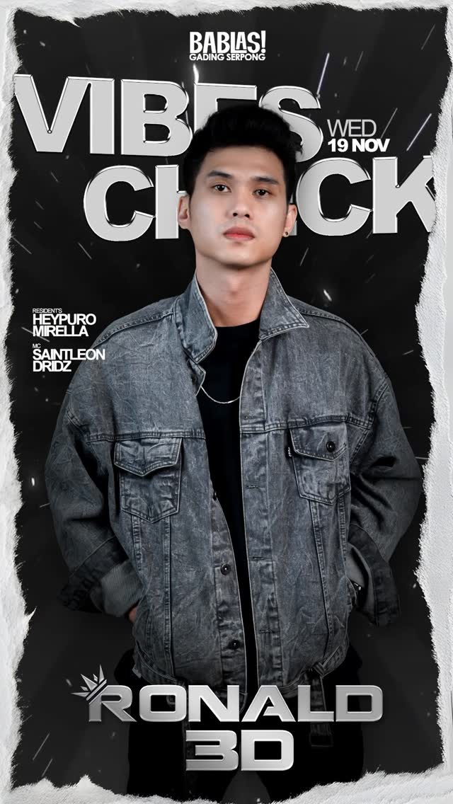 BABLAS GADING SERPONG - VIBES CHECK (RONALD 3D)