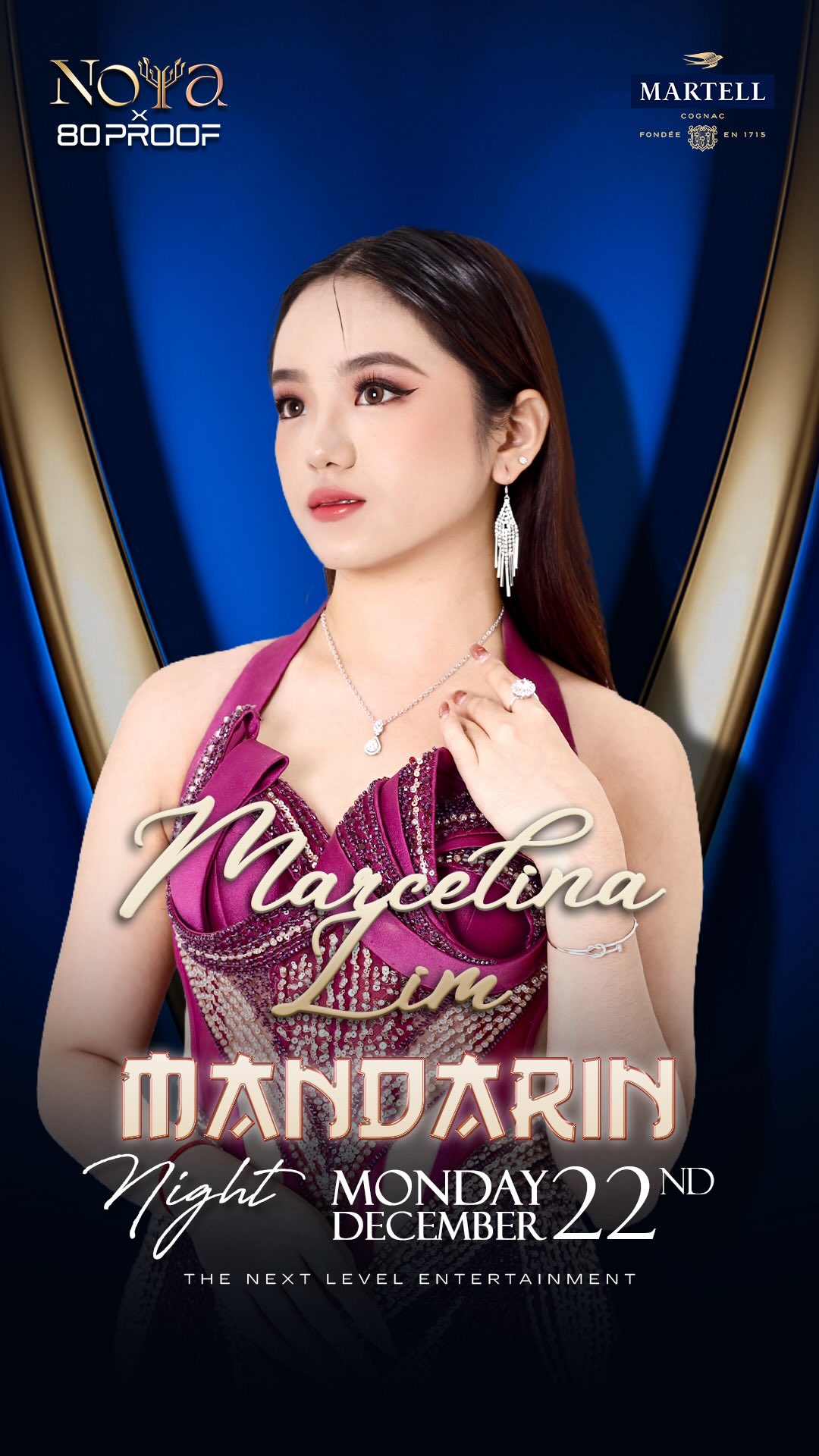 NOYA X 80PROOF PANTAI INDAH KAPUK 2 - MANDARIN NIGHT (MARCELINA LIM)