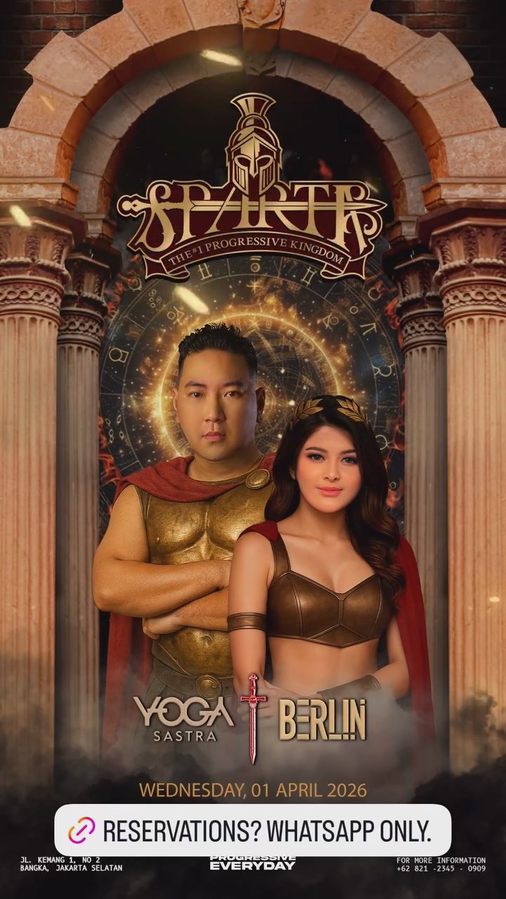 SPARTA LIVE BAR JAKARTA - YOGA SASTRA & BERLIN
