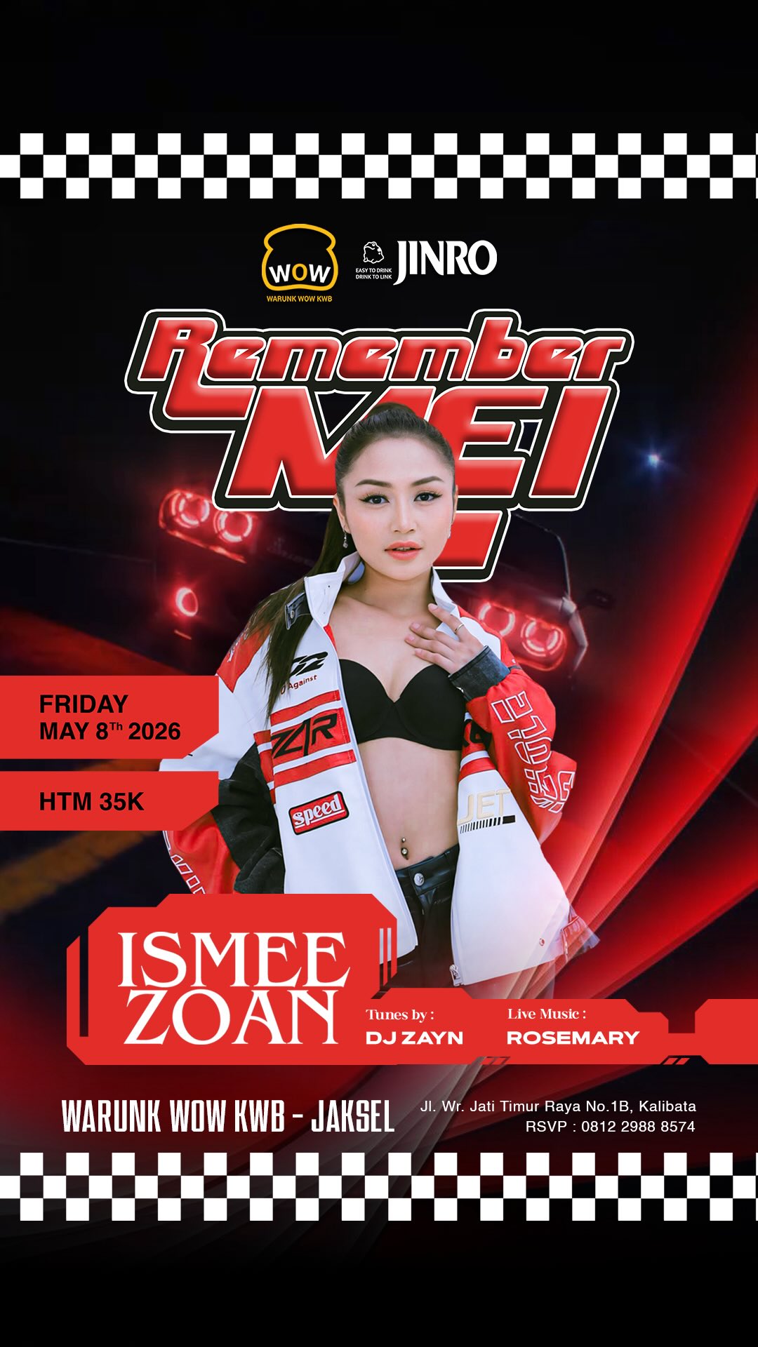 WARUNK WOW KWB JAKARTA - REMEMBER MEI (ISMEE ZOAN)