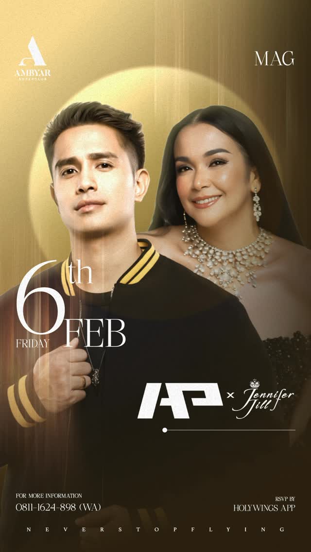 AMBYAR SUPERCLUB ARTHA GADING - AJUN PERWIRA X JENNIFER JILL
