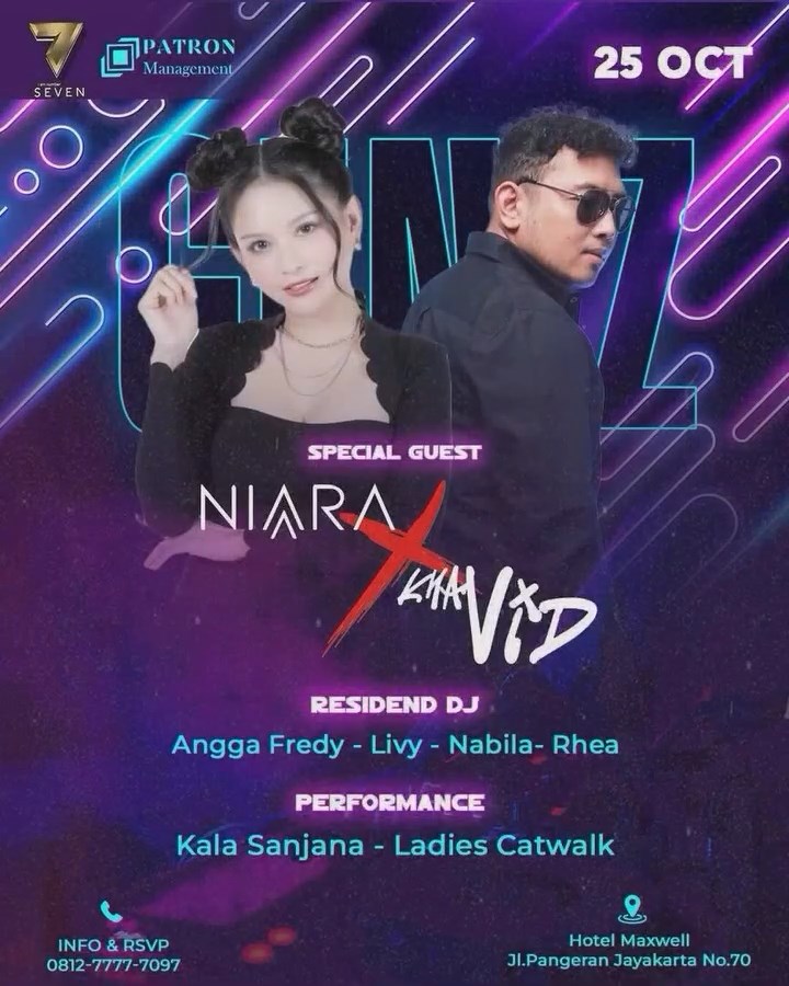 SEVEN CLUB JAKARTA - NIARA x KHAVID