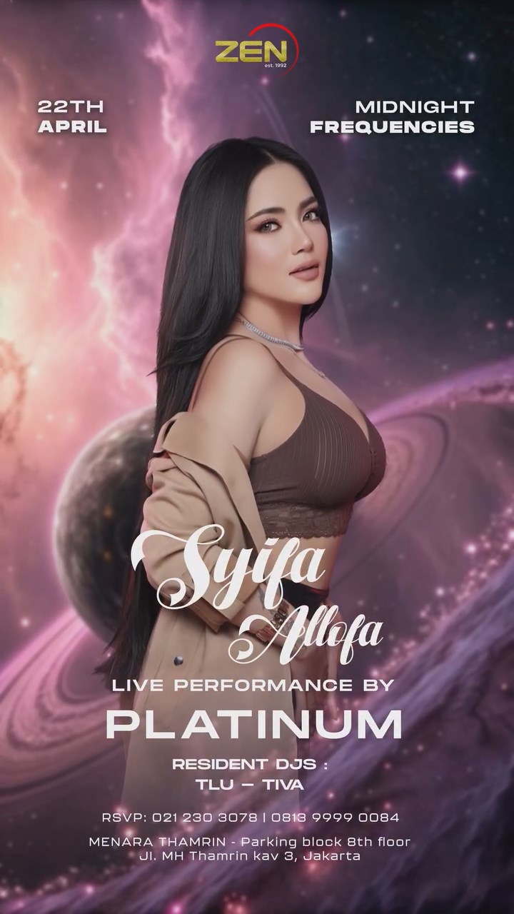 ZEN KTV & LOUNGE JAKARTA - MIDNIGHT FREQUENCIES (SYIFA ALLOFA)