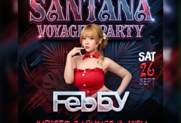 JUPITER 2 LOUNGE & KTV KOJA JAKARTA - SANTANA VOYAGE PARTY (FEBBY)