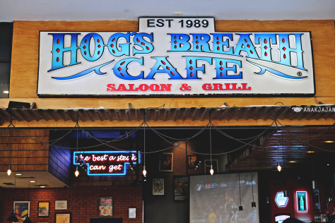 Makan Iga Sapi Enak Di Hog's Breath Cafe Central Park