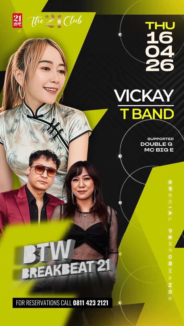 THE 21 CLUB PANTAI INDAH KAPUK - BREAKBEAT 21 (VICKAY)