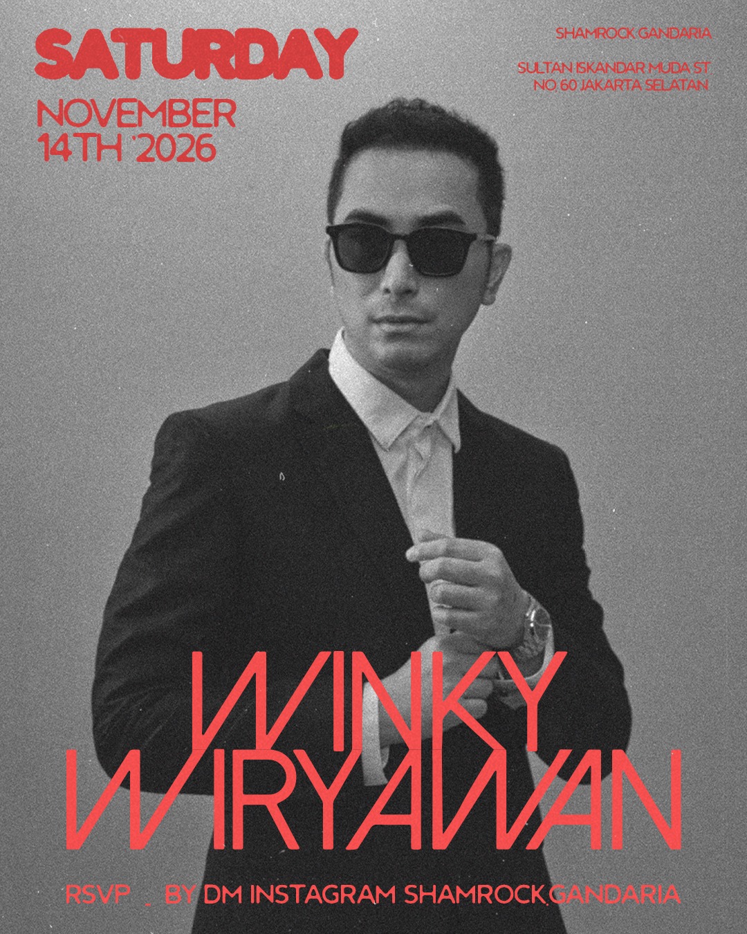 SHAMROCK GANDARIA JAKARTA - WINKY WIRYAWAN