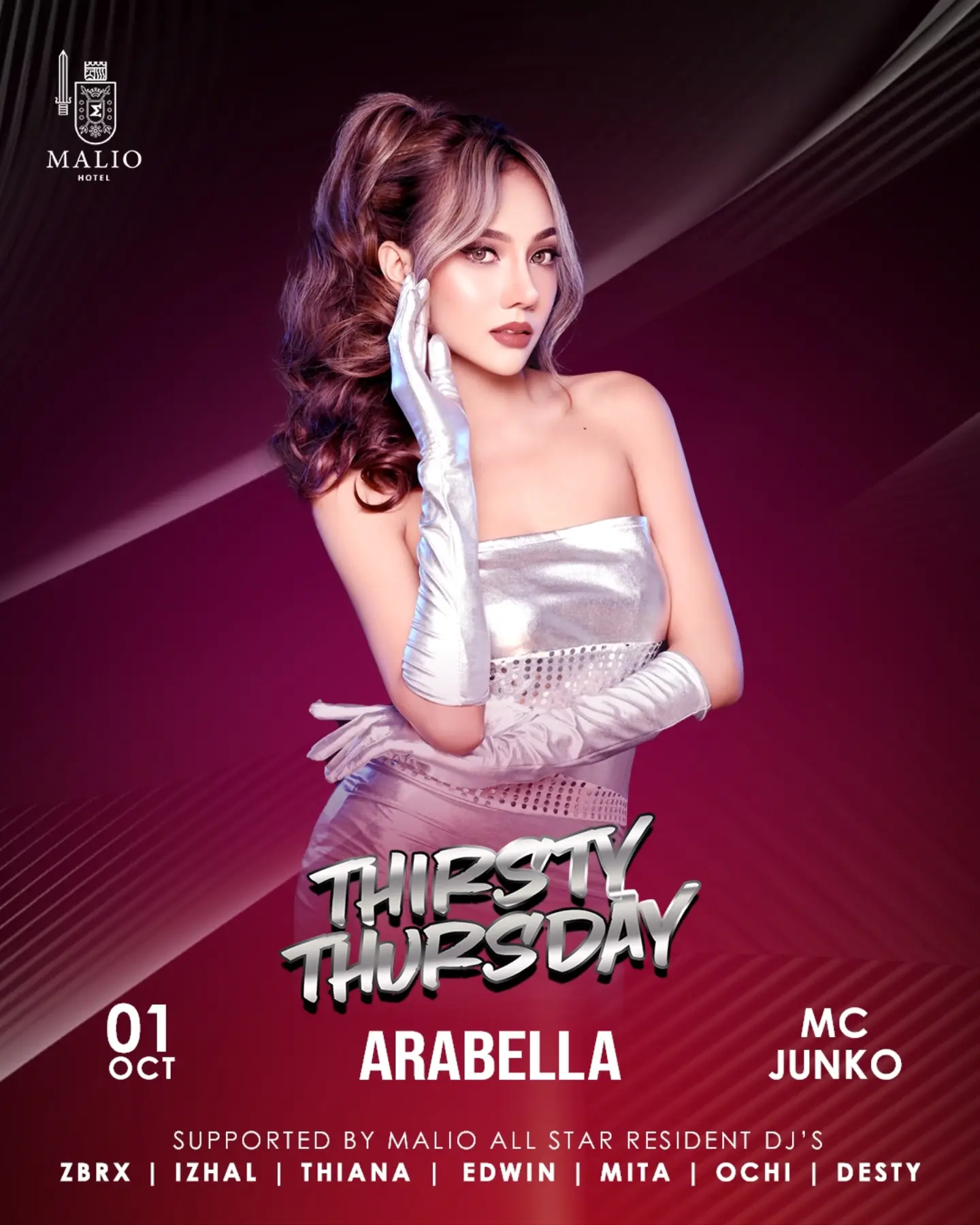 MALIO HOTEL JAKARTA - THIRSTY THURSDAY (ARABELLA)