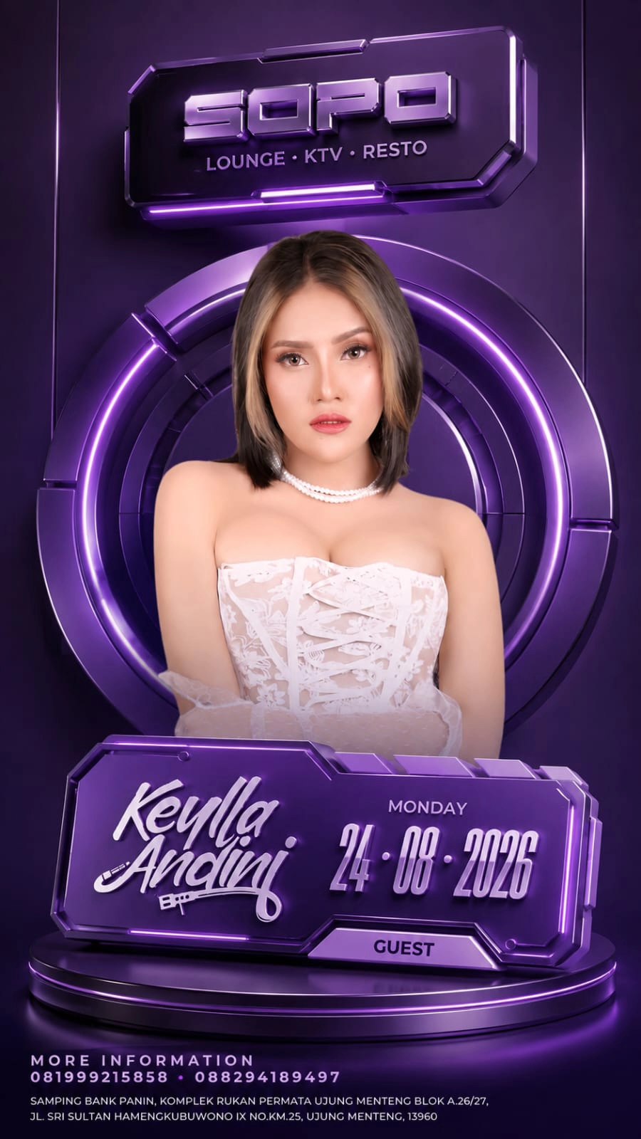 SOPO LOUNGE JAKARTA - KEYLLA ANDINI