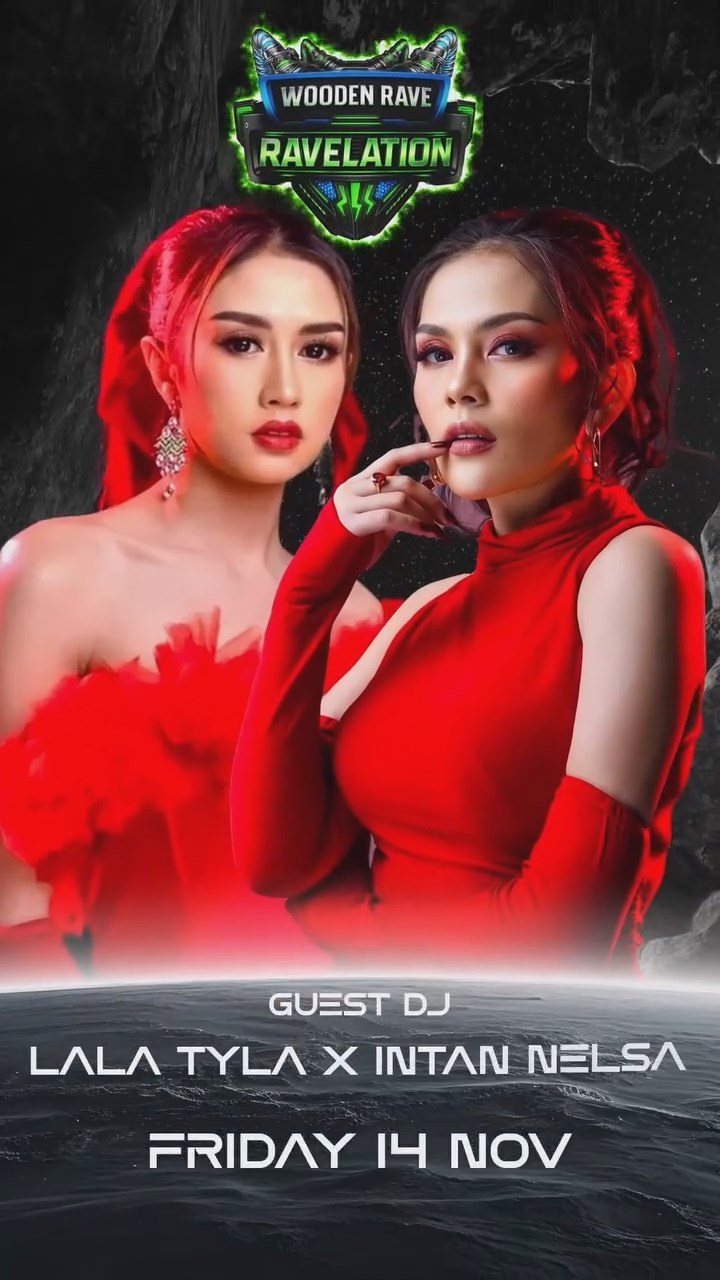 WOODEN BAR RESTO GADING SERPONG - WOODEN RAVE RAVELATION (LALA TYLA X INTAN NELSA)