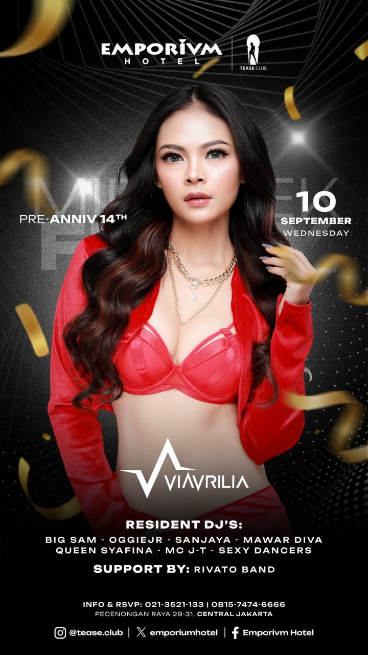 EMPORIUM TEASE CLUB JAKARTA - VIAVRILIA