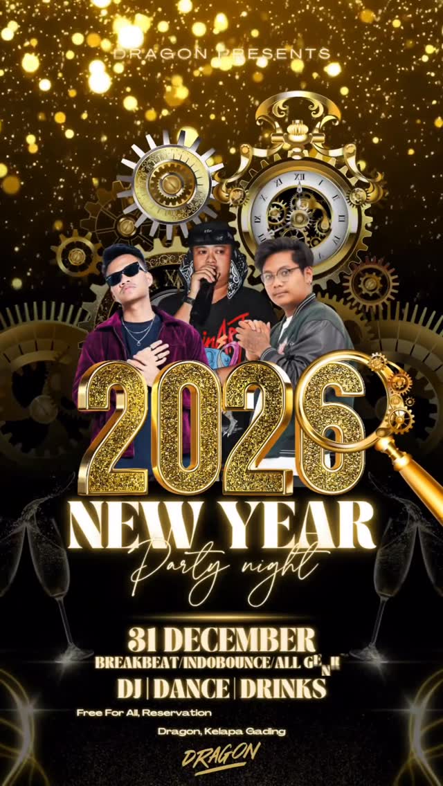 DRAGON BEER CHAMBER JAKARTA - 2026 NEW YEAR PARTY NIGHT