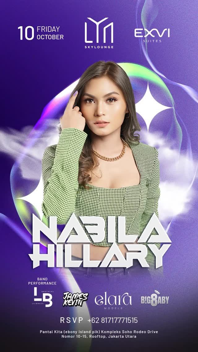 LYN SKY LOUNGE JAKARTA - NABILA HILLARY