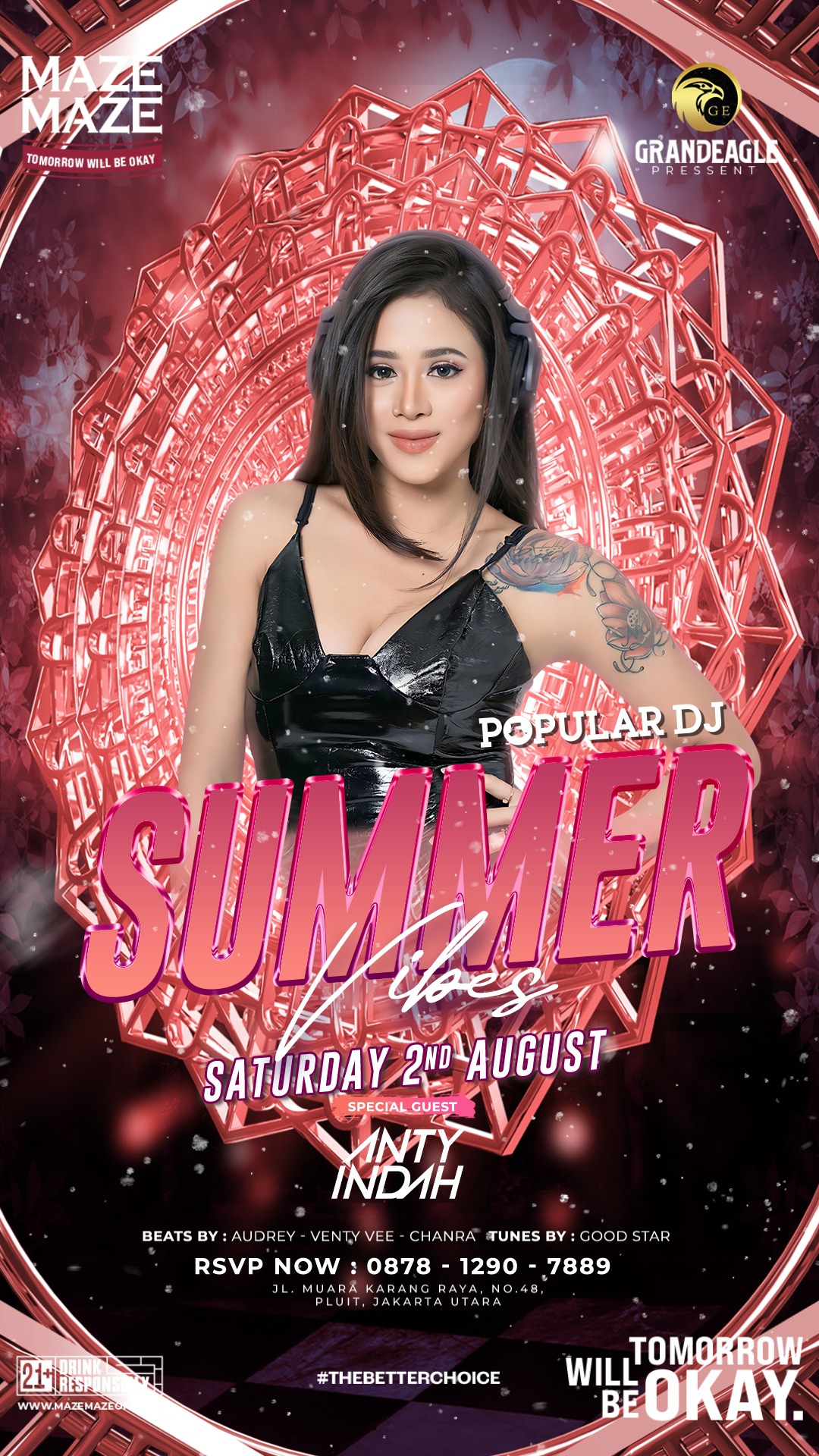 GRAND EAGLE CLUB PENJARINGAN JAKARTA - SUMMER VIBES (ANTY INDAH)