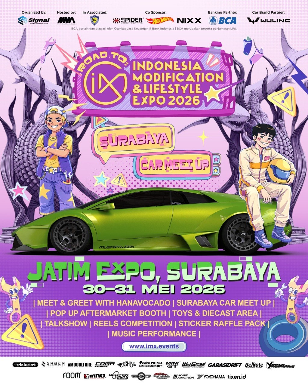 Surabaya Bersiap Sambut IMX 2026! Hana Vocado Hadir di Jatim Expo, Tiket Tersedia On The Spot