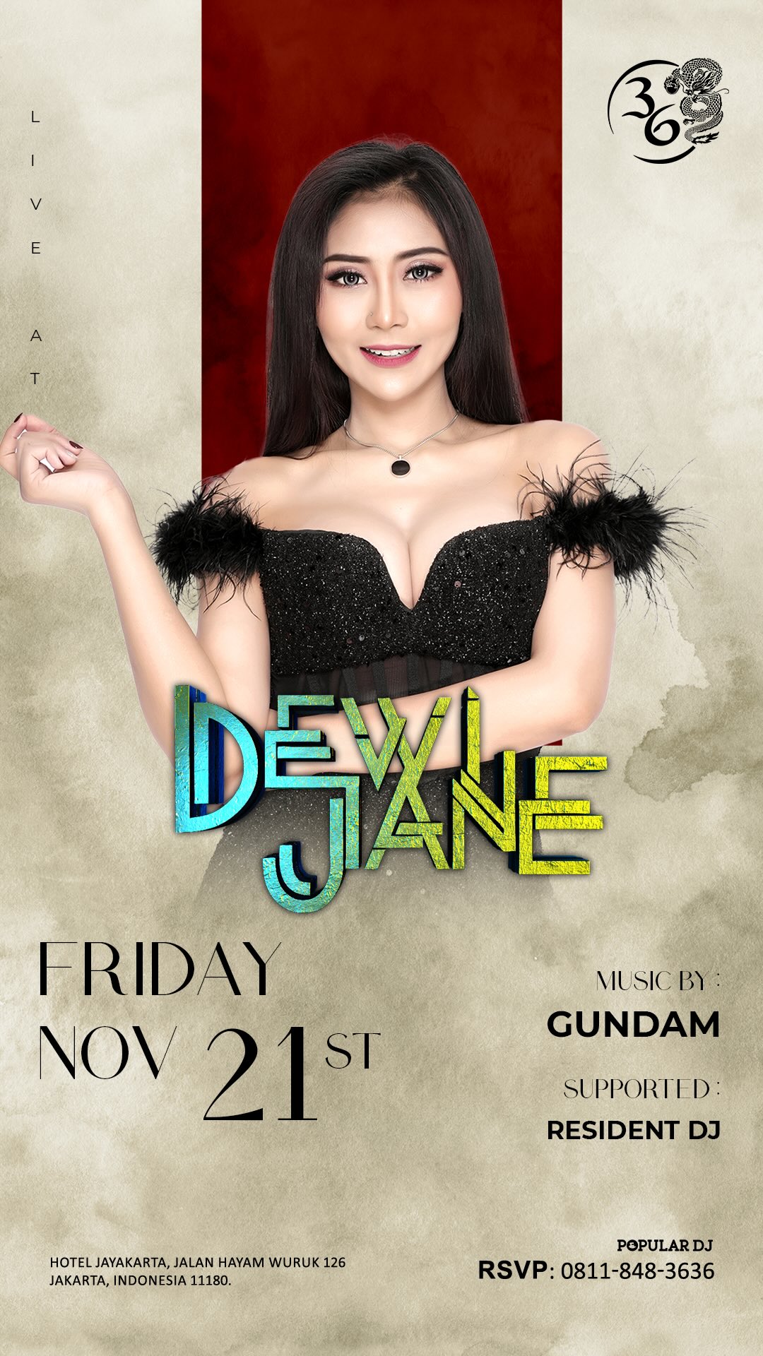 CLUB 36 MANGGA BESAR JAKARTA - DEWI JANE