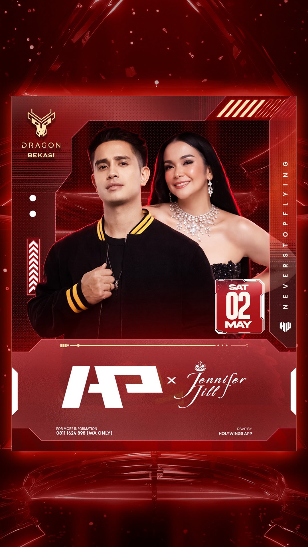 GOLD DRAGON BEKASI - AJUN PERWIRA X JENNIFER JILL