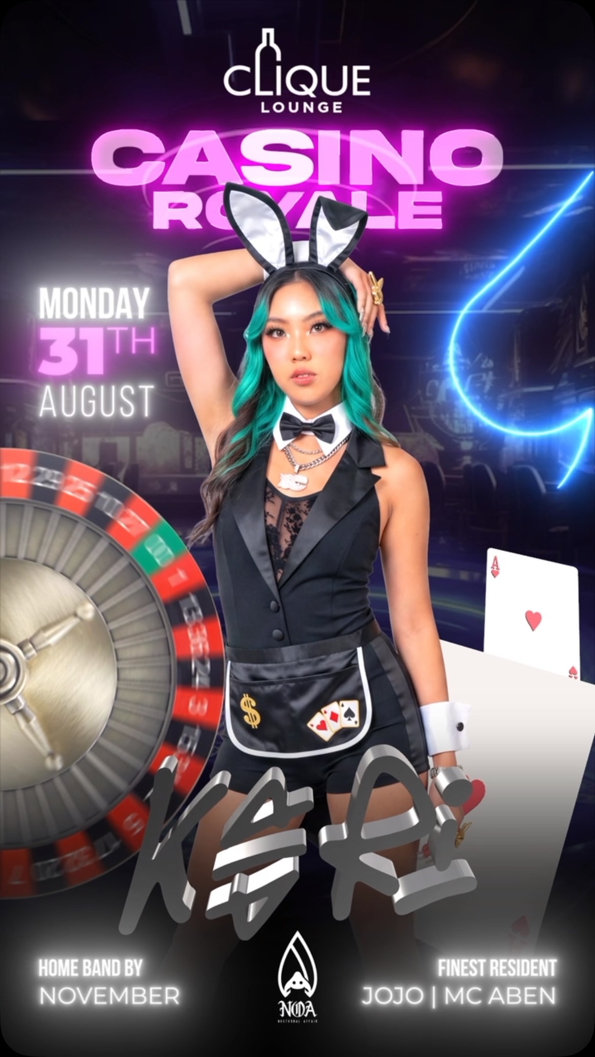 CLIQUE SPOT GADING SERPONG - CASINO ROYALE (KAARI)