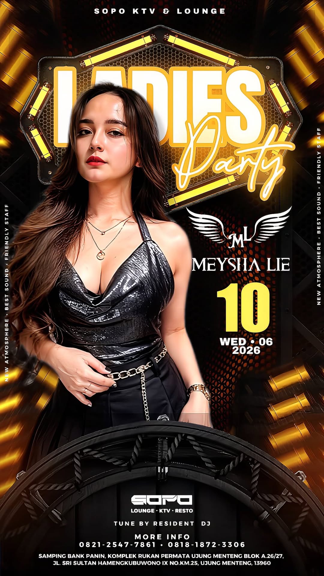 SOPO LOUNGE JAKARTA - LADIES PARTY (MEYSHA LIE)