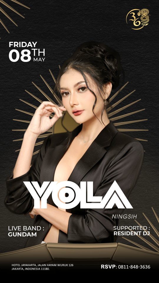 CLUB 36 MANGGA BESAR JAKARTA - YOLA NINGSIH