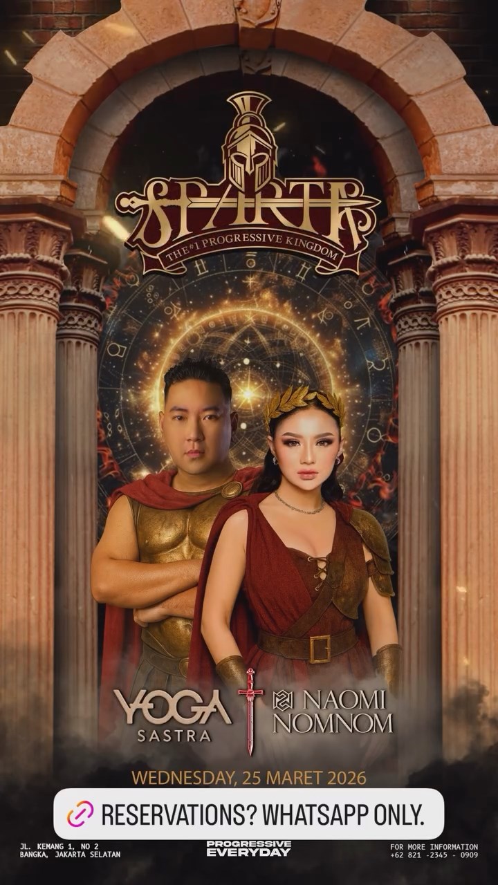 SPARTA LIVE BAR JAKARTA - YOGA SASTRA & NAOMI NOMNOM