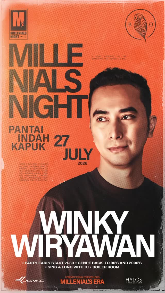 BLACK OWL PANTAI INDAH KAPUK - MILENNIALS NIGHT (WINKY WIRYAWAN)