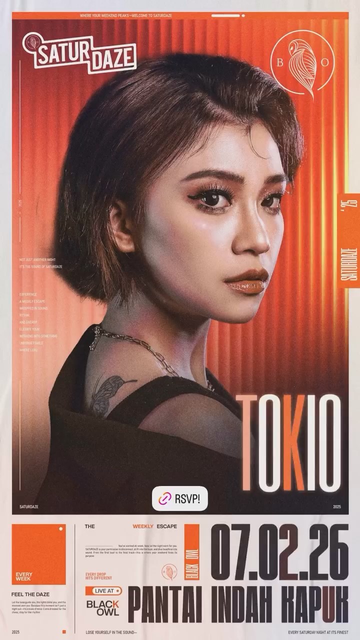 BLACK OWL PANTAI INDAH KAPUK - SATURDAZE (TOKIO)
