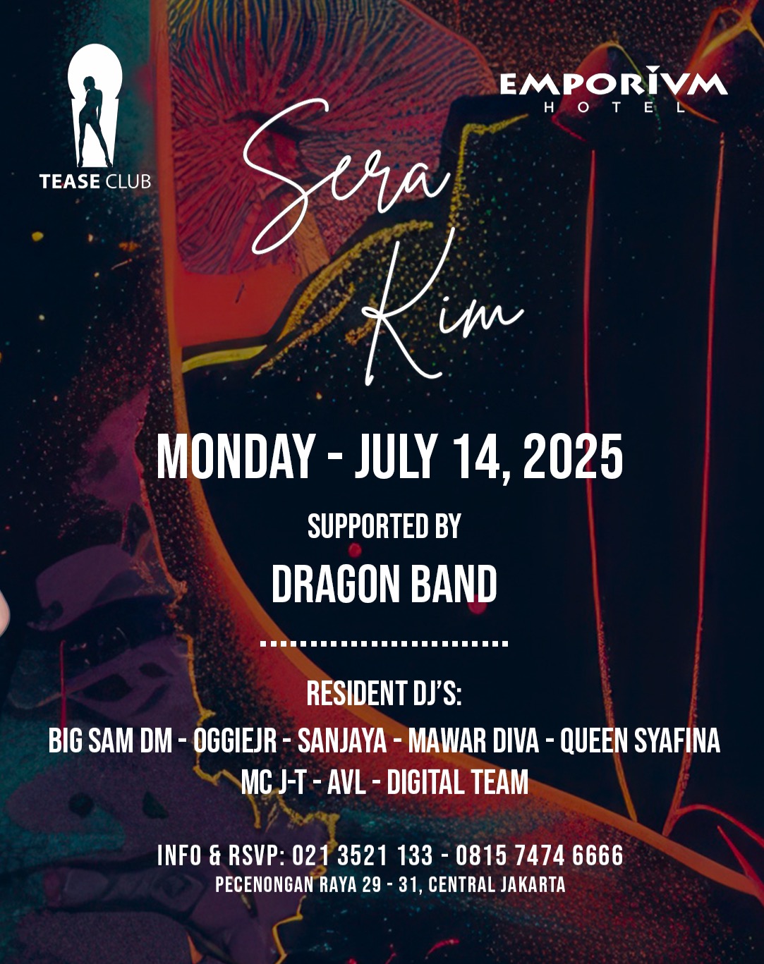 EMPORIUM TEASE CLUB JAKARTA - WE LOVE MONDAY (SERA KIM)