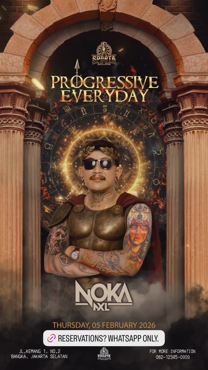 SPARTA LIVE BAR JAKARTA - NOKA AXL