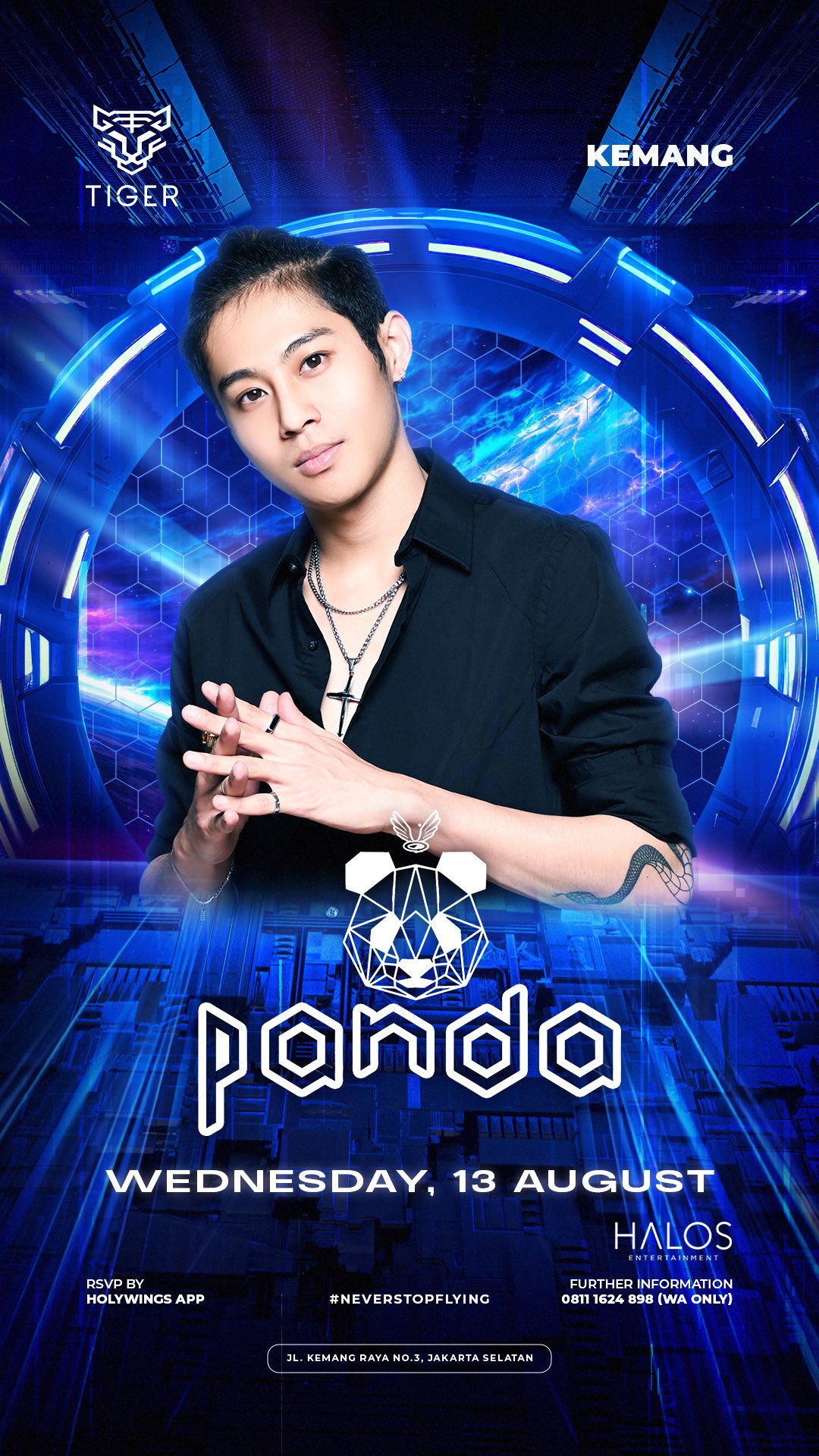 GOLDEN TIGER KEMANG JAKARTA - PANDA
