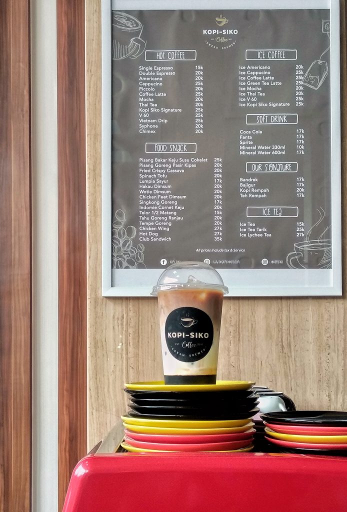 Kopi Siko Hotel Dharmein, Menikmati Kopi Murah di Dalam Hotel