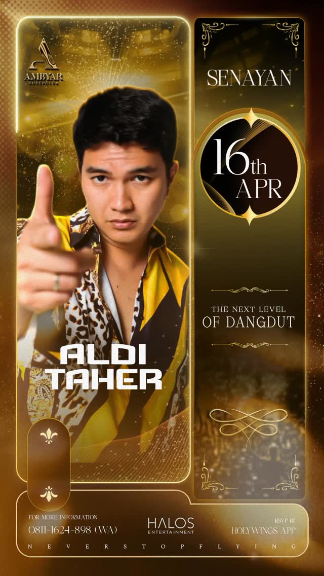 AMBYAR SUPERCLUB SENAYAN - ALDI TAHER