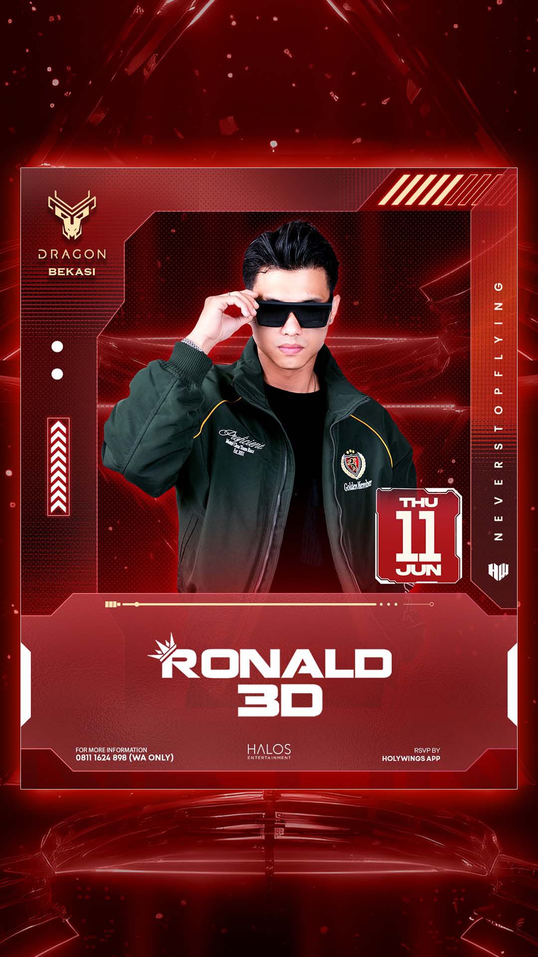 GOLD DRAGON BEKASI - RONALD 3D