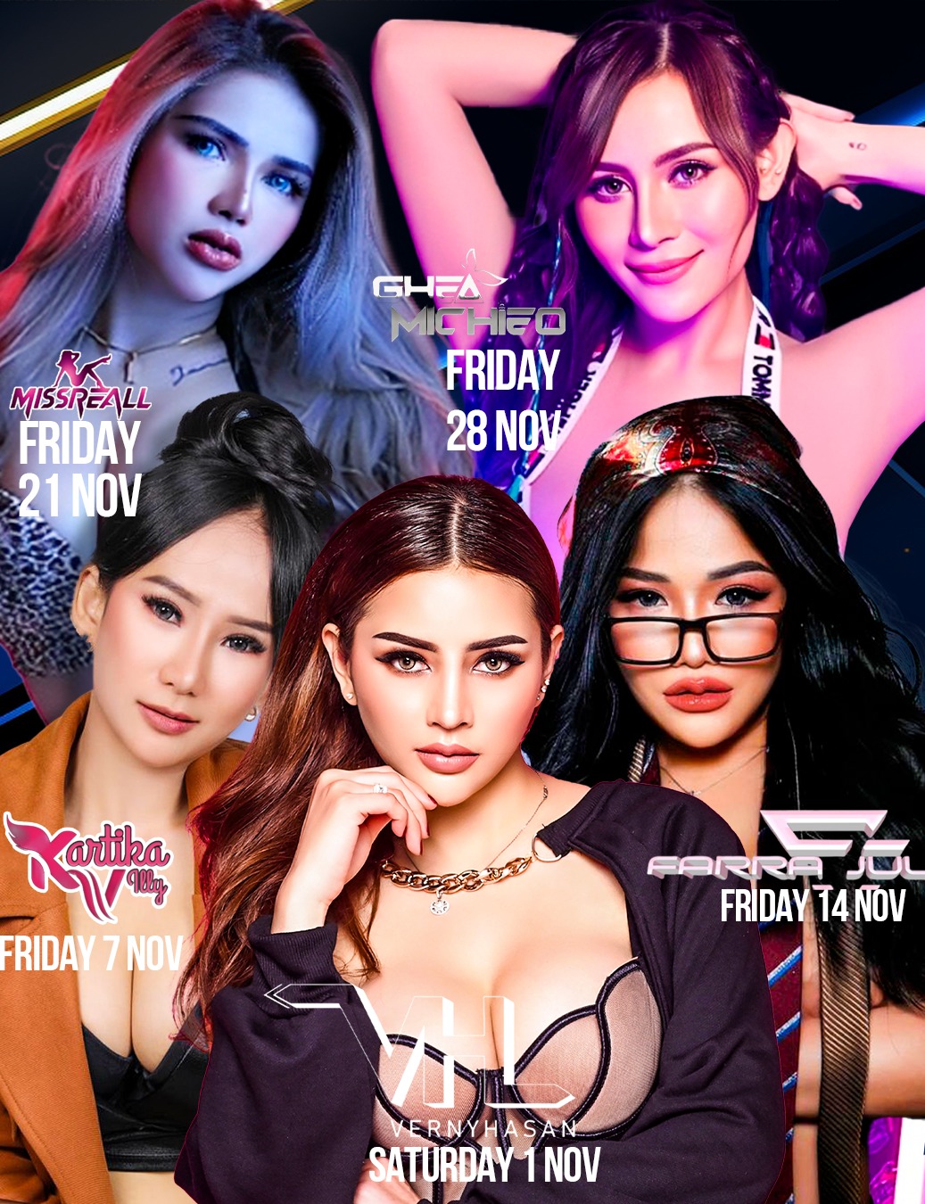 NEW SKY LOUNGE & KARAOKE GADING SERPONG - FARRA JULIUS